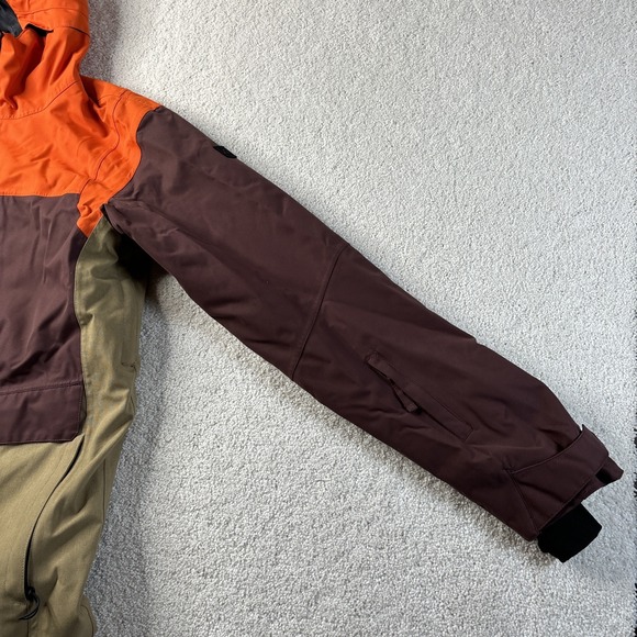 RIDE GEORGETOWN SNOWBOARD JACKET MEN'S Small Orange Red Insulated $270 - Picture 9 of 15